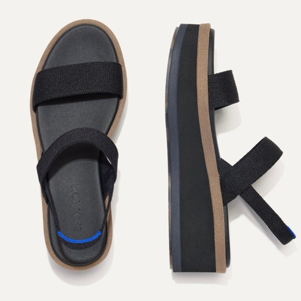 Stylish Black and Brown Women's Sandals